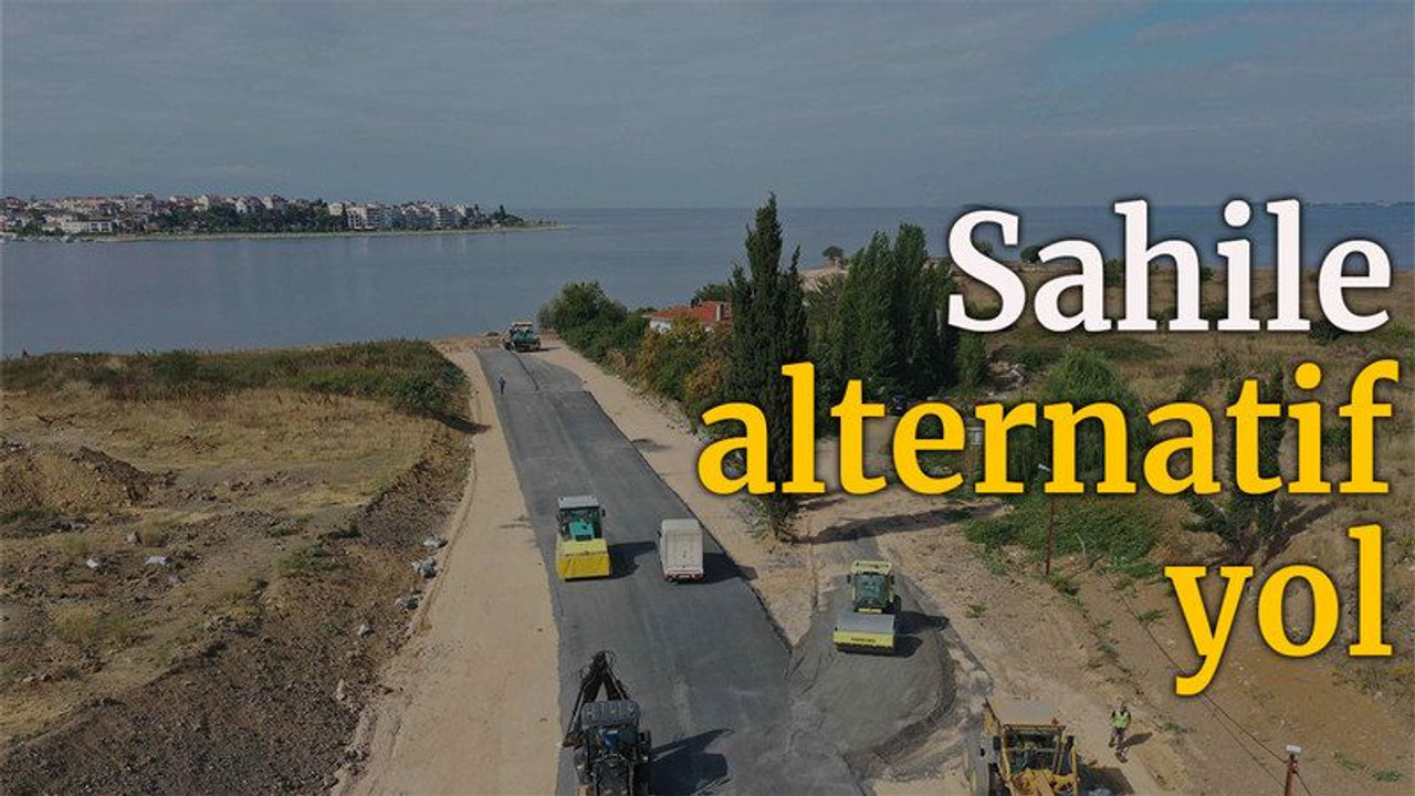 Sahile alternatif yol